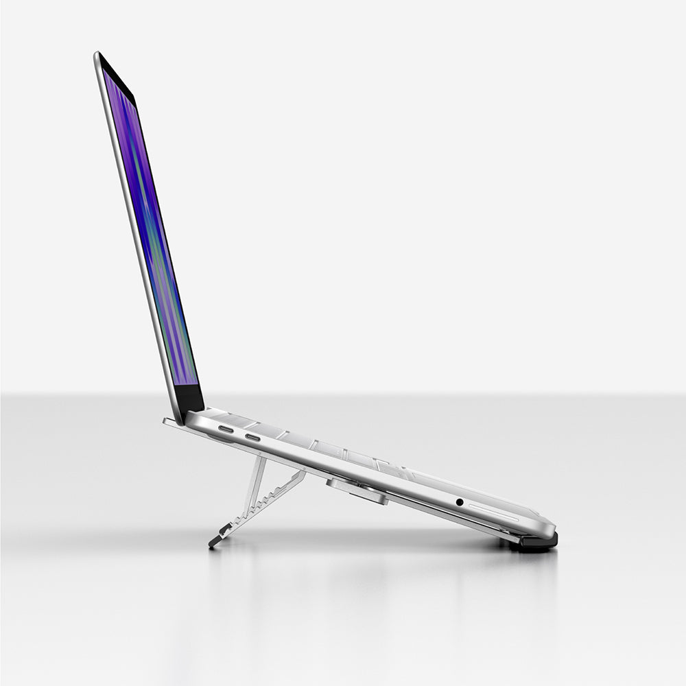 Amazingthing Minimal Serisi Çok Fonksiyonlu Katlanabilen 8 Kademeli Ayarlanabilir Dizüstü Laptop Standı Gri