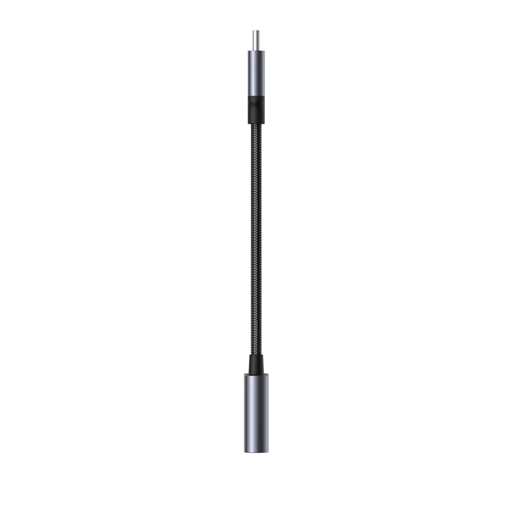 Amazingthing Thunder Pro 2in1 Type-C To 3.5mm Hi-Fi Aux Çevirici Ses Adaptörü Gri