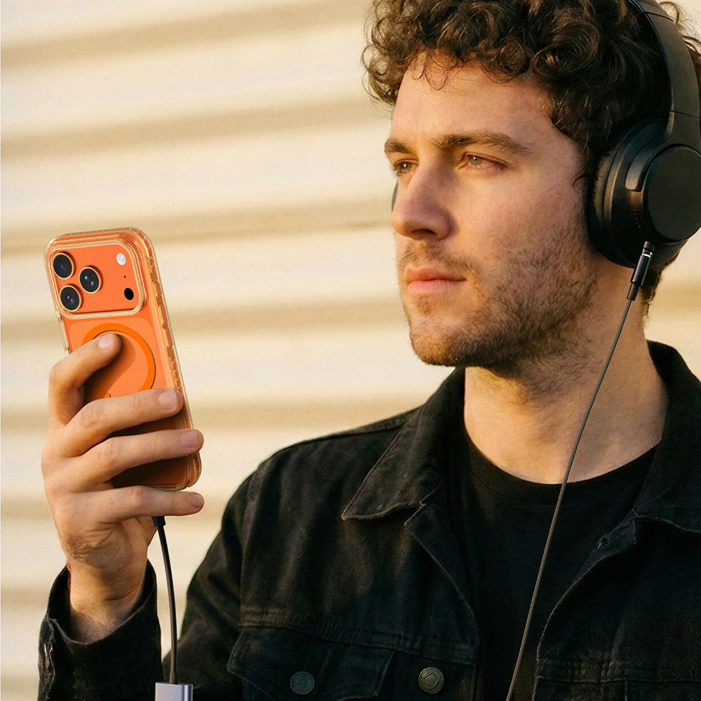 Amazingthing Thunder Pro 2in1 Type-C To 3.5mm Hi-Fi Aux Çevirici Ses Adaptörü Gri