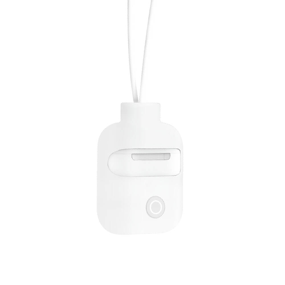Airpods Kılıf Boyun Askılı Jelly Bean Tasarımlı Lisanslı Switcheasy ColorBuddy Kılıf Beyaz