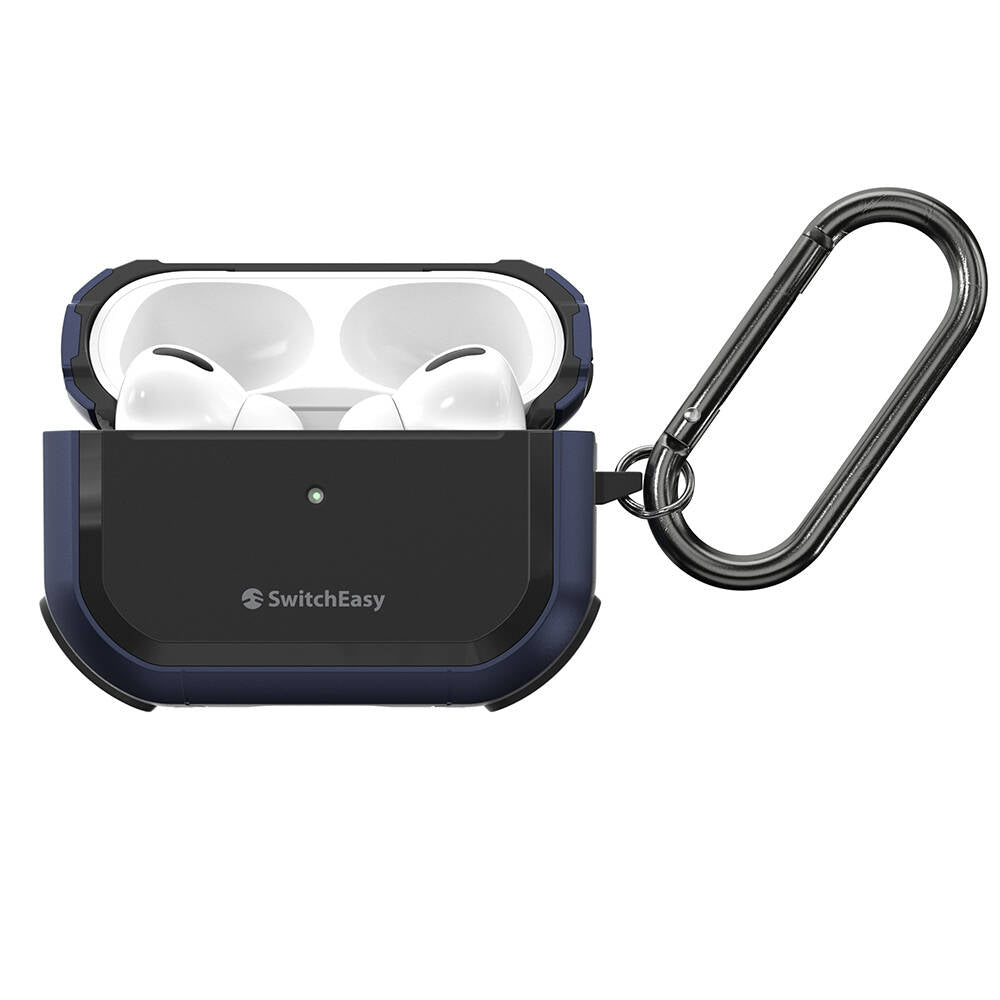 Airpods Pro 2 Kılıf Airbag Korumalı Ultra Sağlam Lisanslı Switcheasy Defender Kılıf Siyah