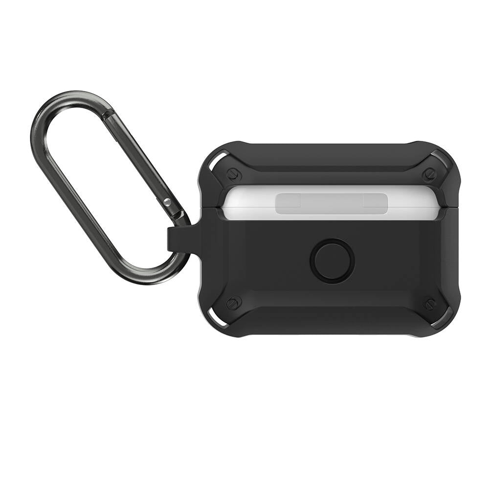 Airpods Pro 2 Kılıf Askılı Sağlam Tasarımlı Lisanslı Switcheasy Guardian Kılıf Gri