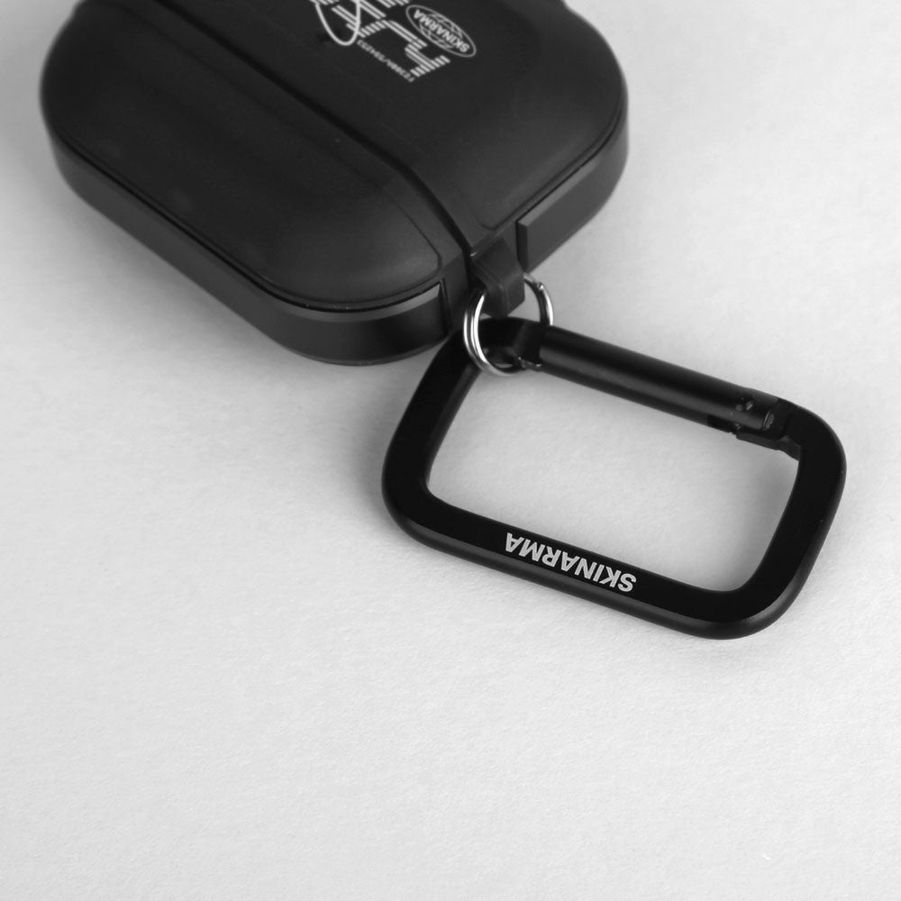 Airpods Pro 2 Kılıf SkinArma Transparan Mat Tasarım Kinzoku Kılıf Beyaz