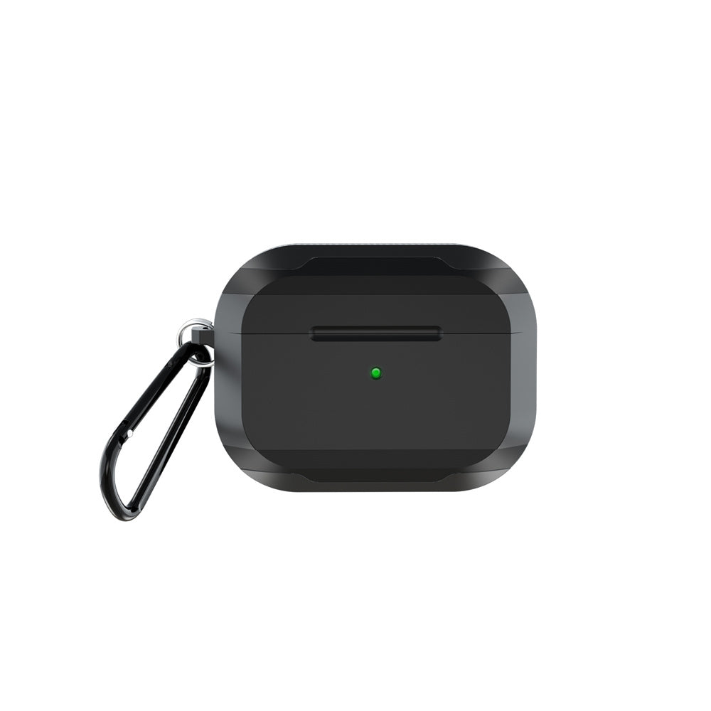 Airpods Pro 2 Kılıf Wiwu JD-102 Defender Anti Shock Koruyucu Kılıf Siyah