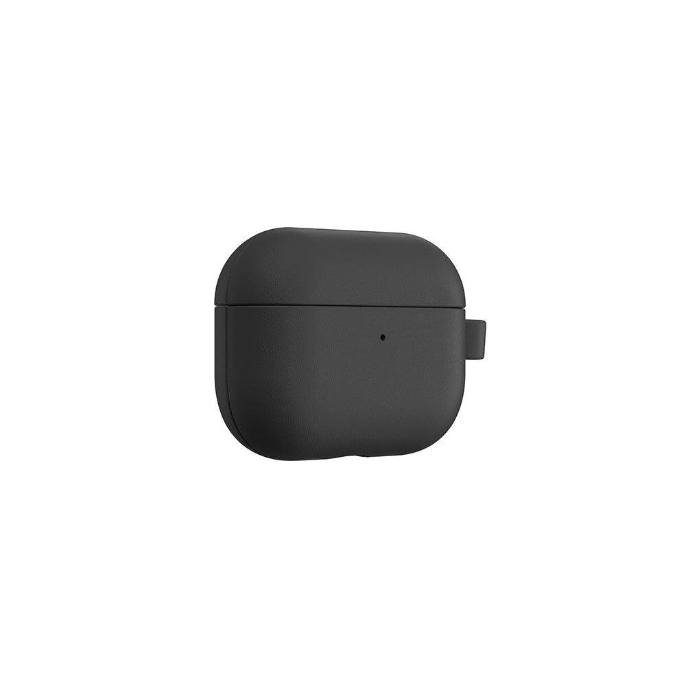 Apple AirPods Pro 3 Amazingthing Glamour Serisi Deri Tasarımlı Kapak Siyah