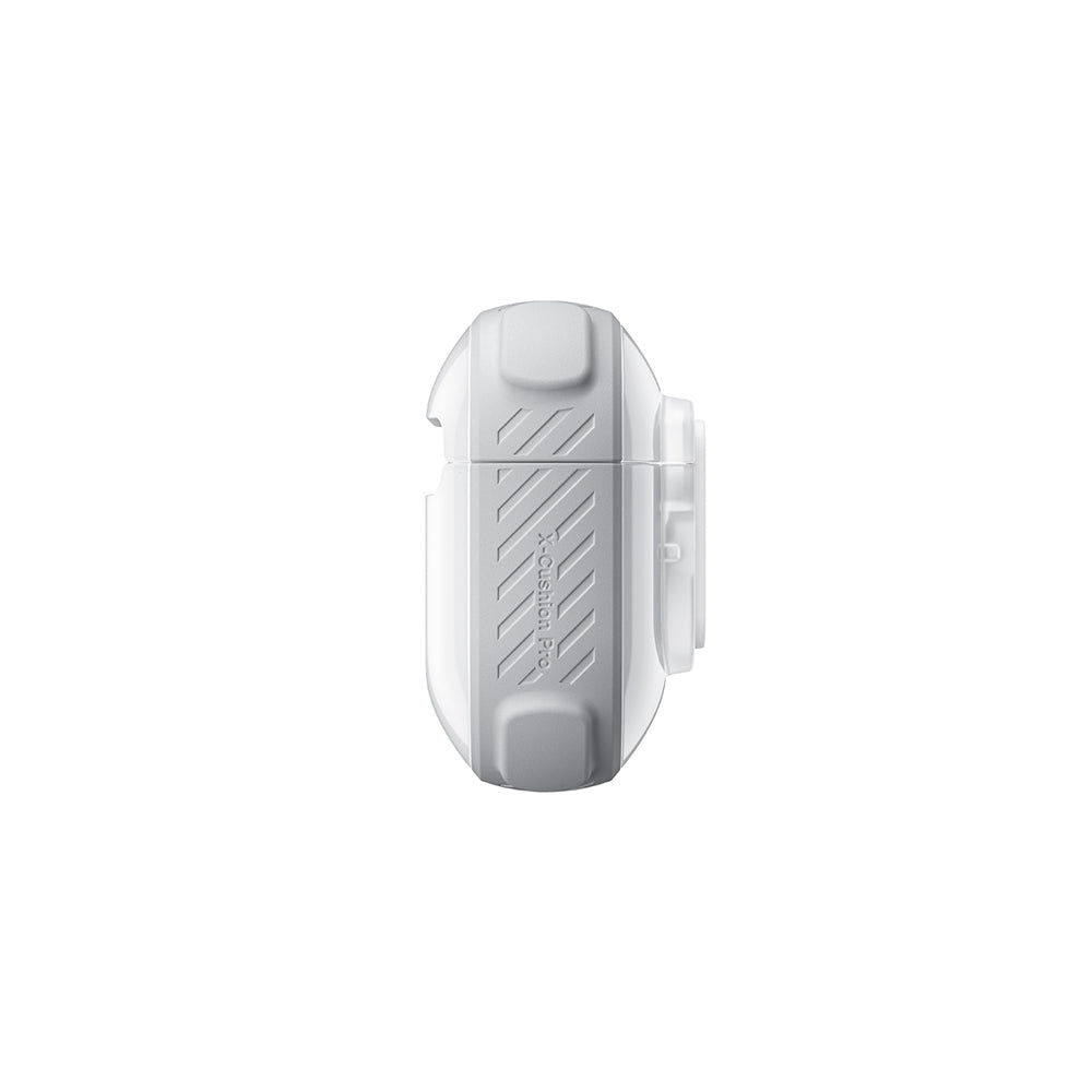 Apple Airpods Pro 3 Amazingthing Kilit Tasarımlı Airbagli Titan Pro Serisi Kapak Beyaz