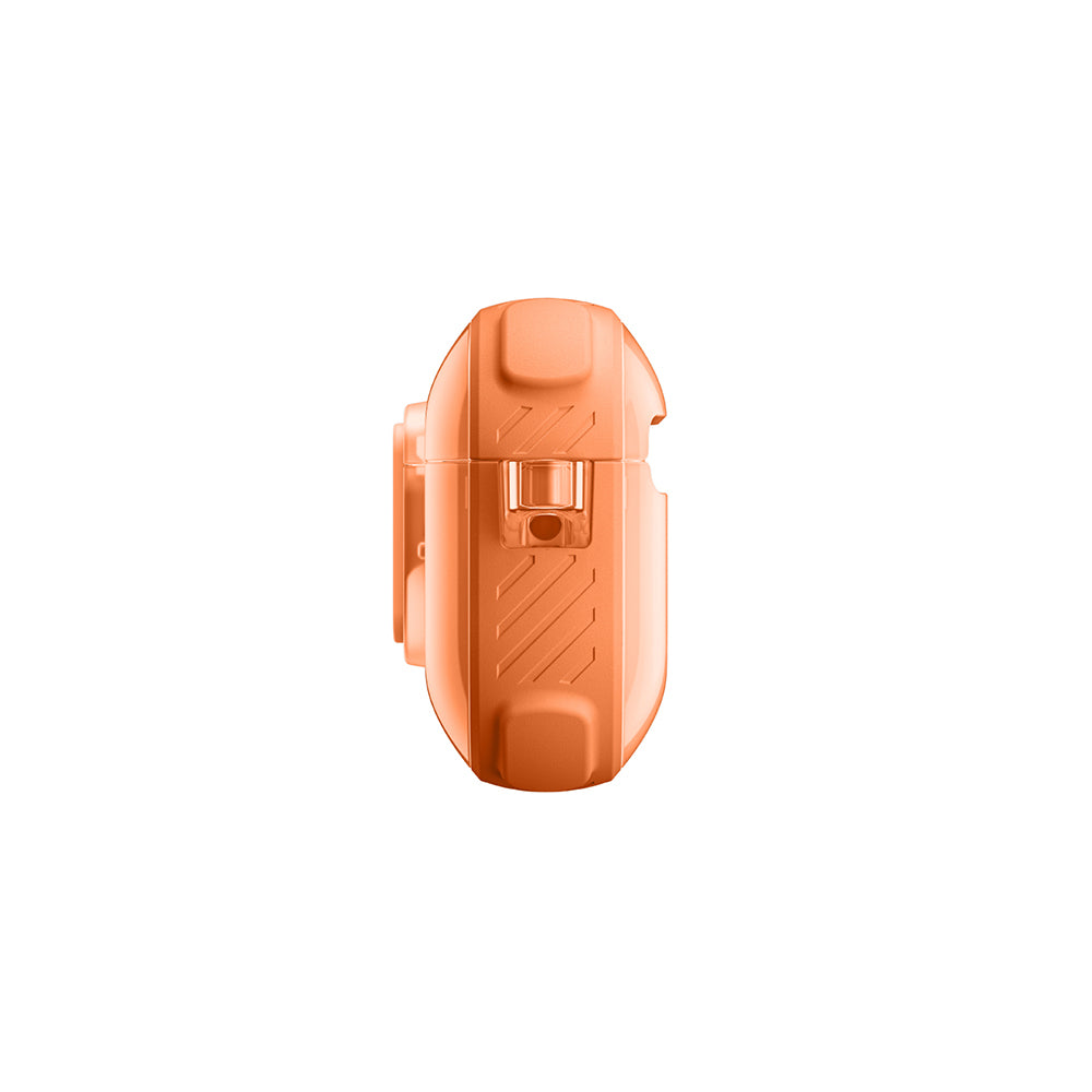 Apple Airpods Pro 3 Amazingthing Kilit Tasarımlı Airbagli Titan Pro Serisi Kapak Turuncu