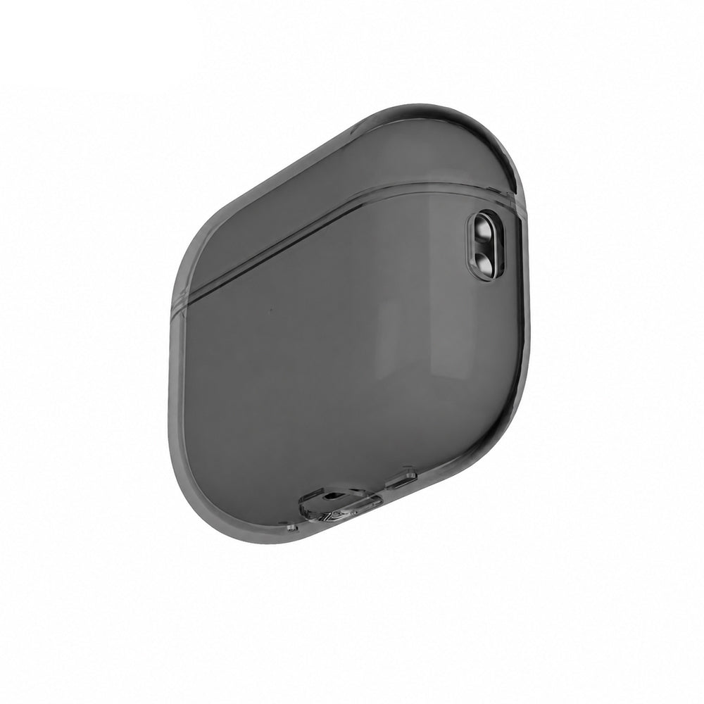Apple AirPods Pro 3 Kılıf M-Safe Şarj Özellikli Mutural Ice Colour Serisi Silikon Kapak Siyah