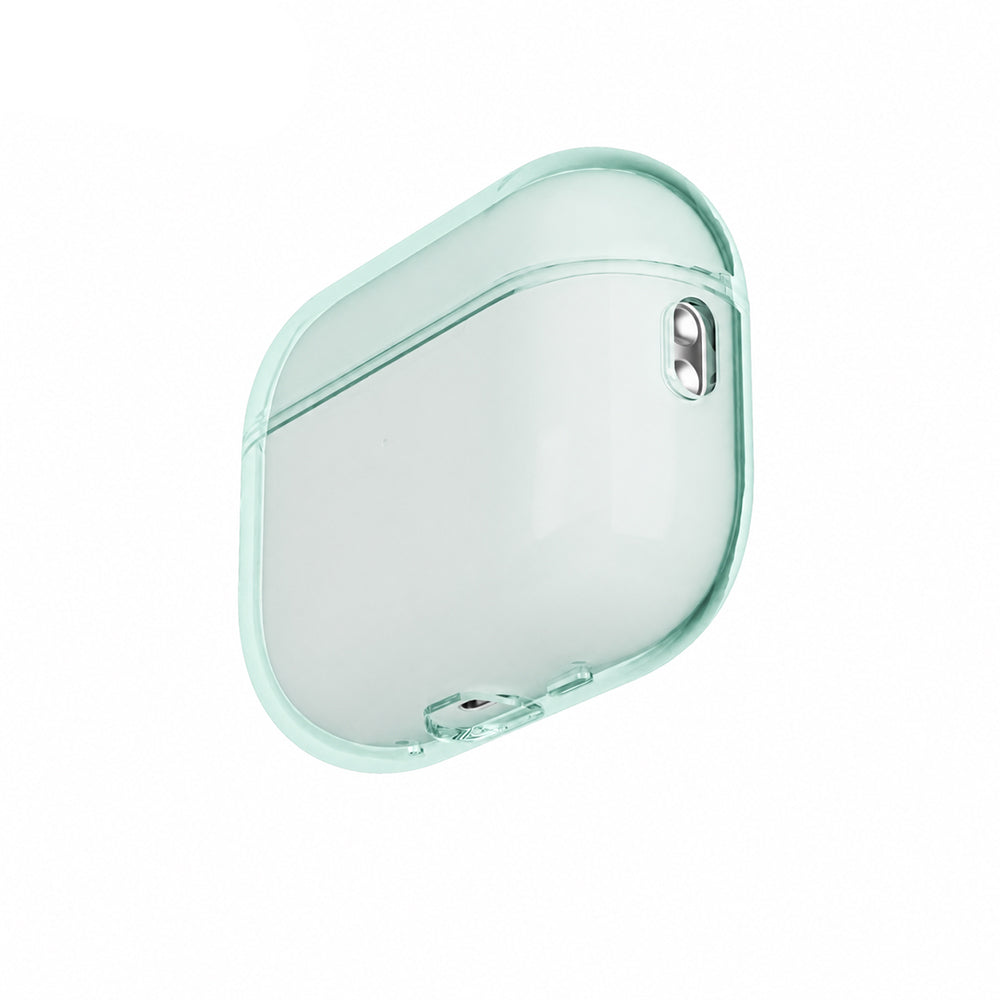 Apple AirPods Pro 3 Kılıf M-Safe Şarj Özellikli Mutural Ice Colour Serisi Silikon Kapak Yeşil