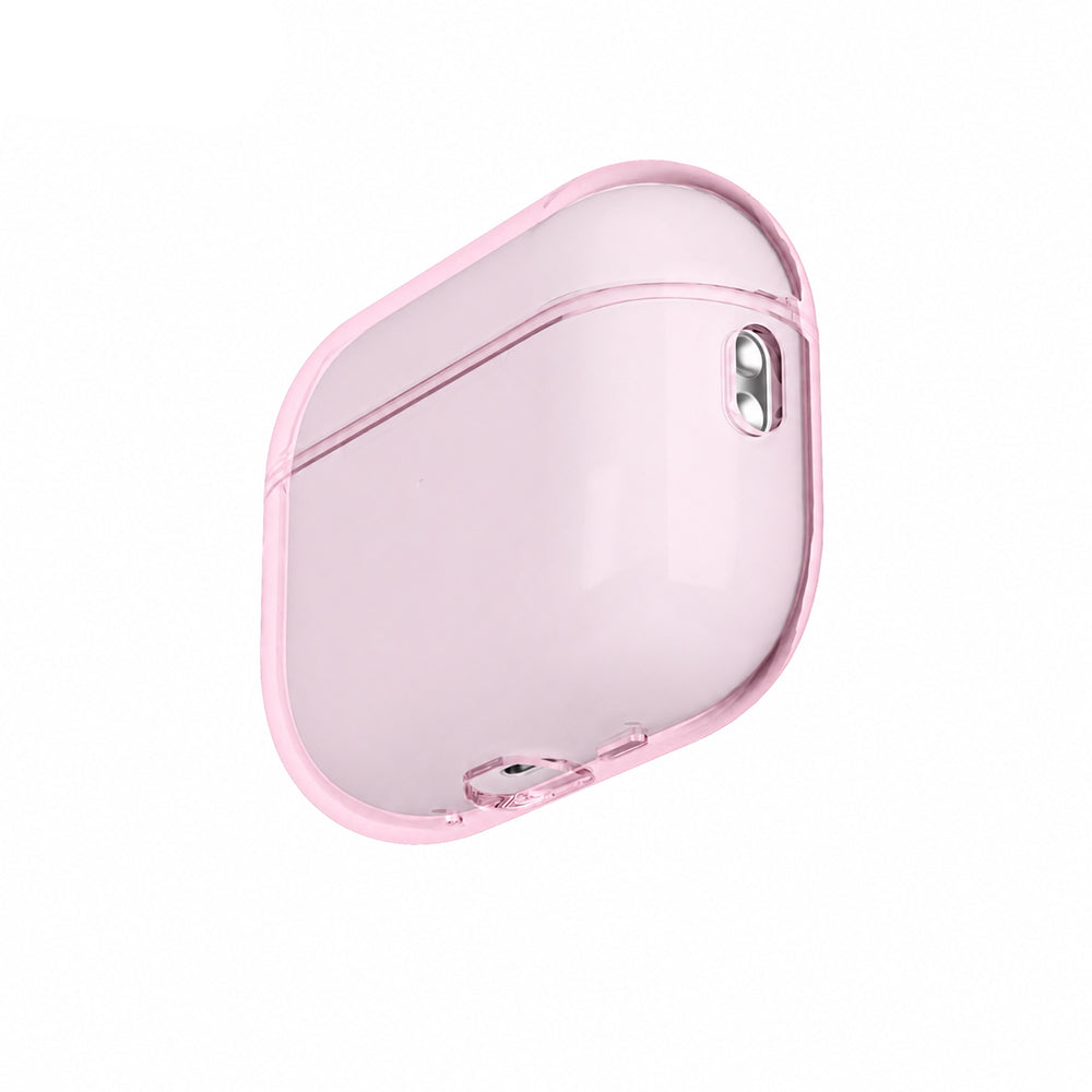 Apple AirPods Pro 3 Kılıf M-Safe Şarj Özellikli Mutural Ice Colour Serisi Silikon Kapak Pembe