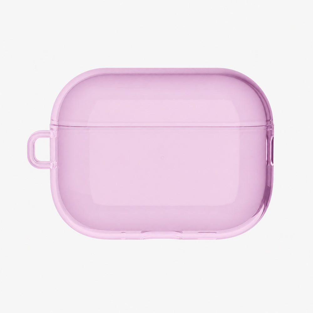 Apple AirPods Pro 3 Kılıf M-Safe Şarj Özellikli Mutural Ice Colour Serisi Silikon Kapak Mor