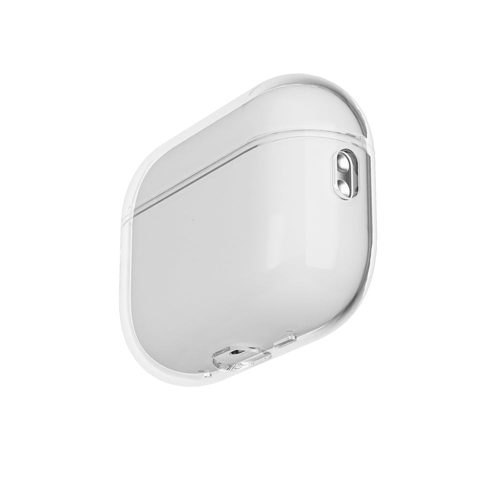 Apple AirPods Pro 3 Kılıf M-Safe Şarj Özellikli Mutural Ice Colour Serisi Silikon Kapak Beyaz