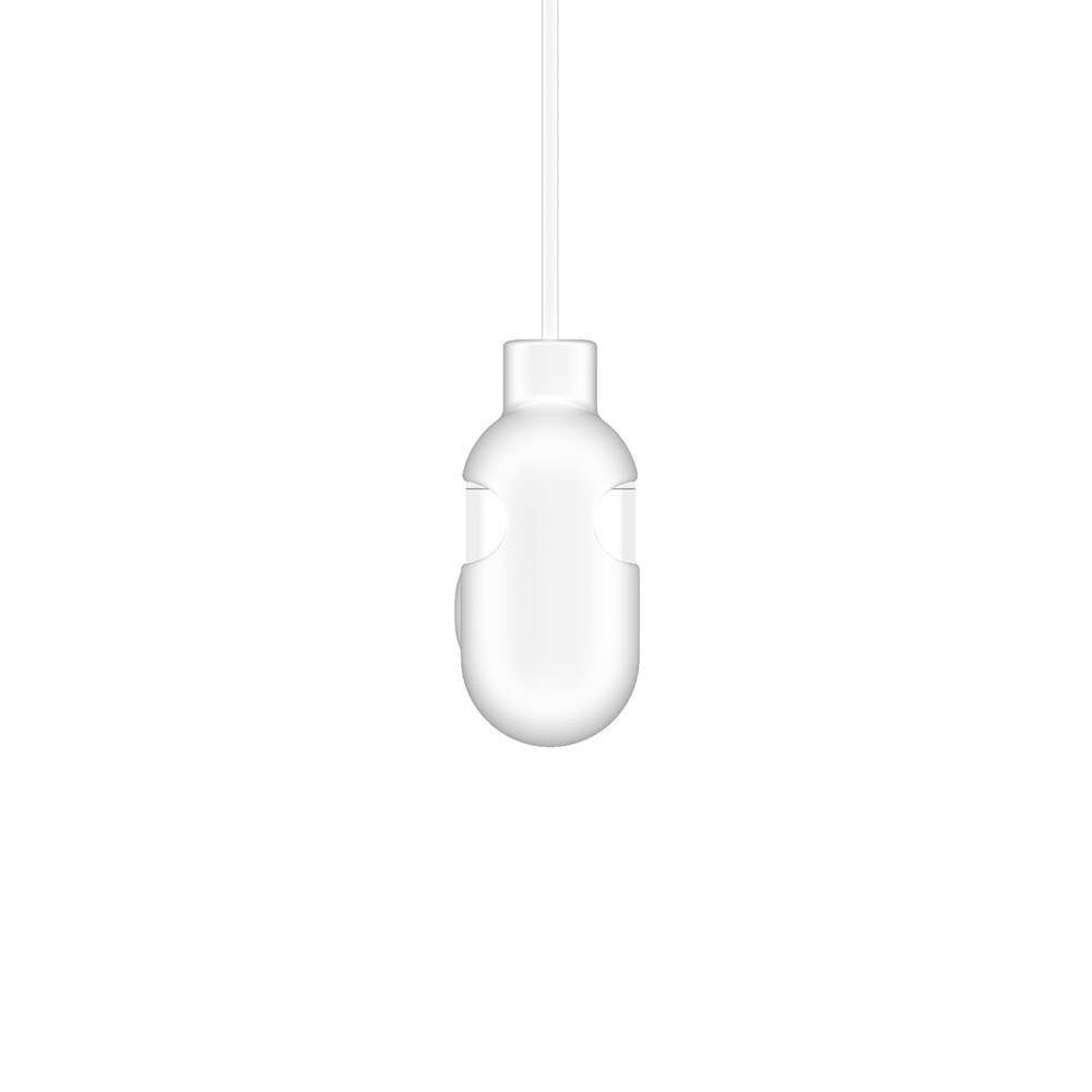 Airpods Pro Kılıf Boyun Askılı Jelly Bean Tasarımlı Lisanslı Switcheasy ColorBuddy Kılıf Siyah