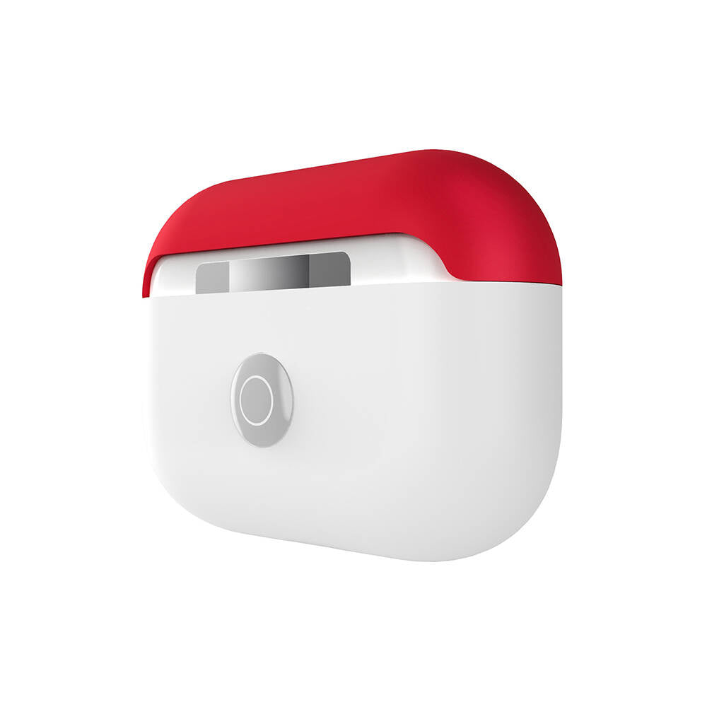 Airpods Pro Kılıf Boyun Askılı Parlayan Düğmeli Lisanslı Switcheasy Colors Silikon Kılıf Siyah