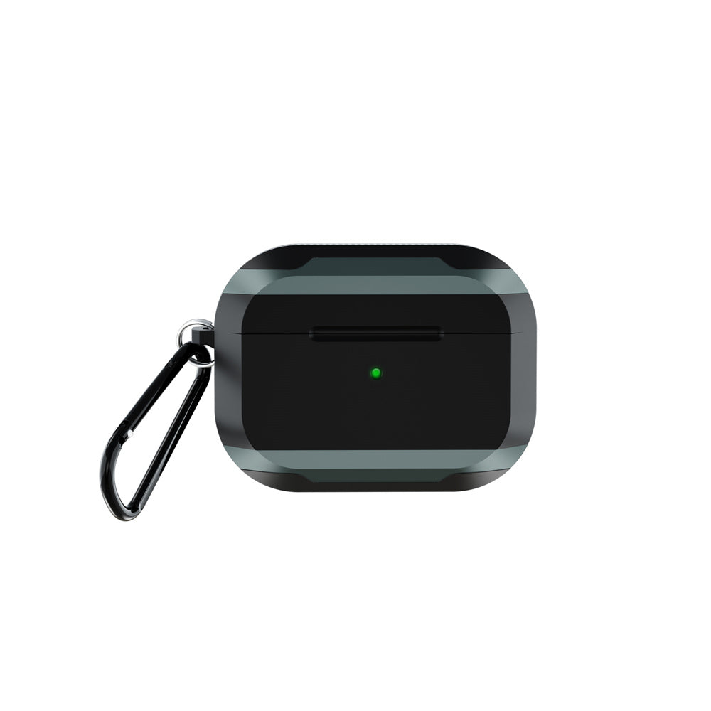 Airpods Pro Kılıf Wiwu JD-102 Defender Anti Shock Koruyucu Kılıf Gri
