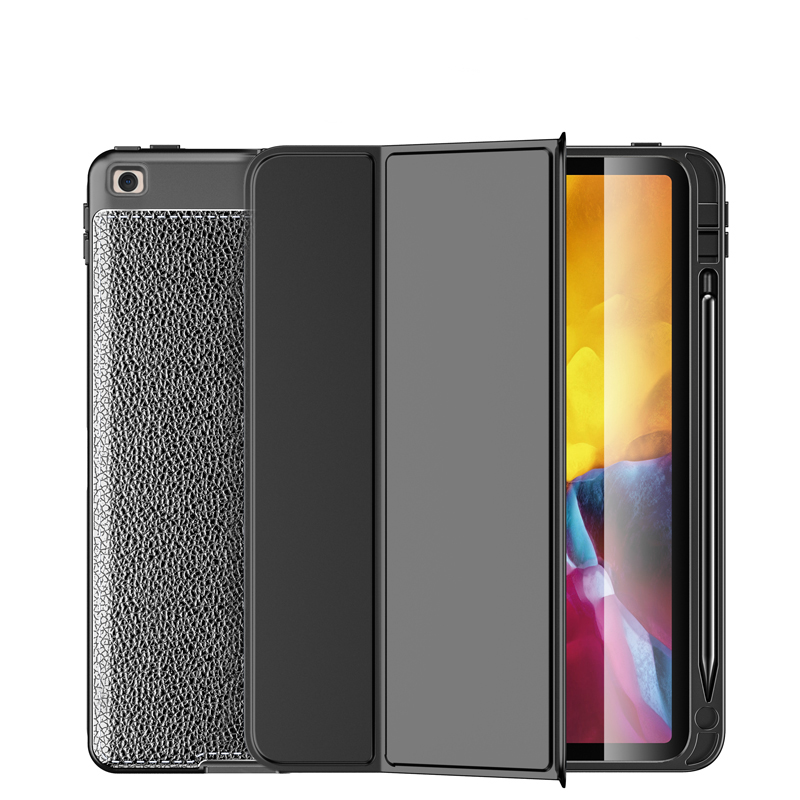iPad 10.2 2021 (9.Nesil) Kılıf Wlons Tablet Kılıf Siyah