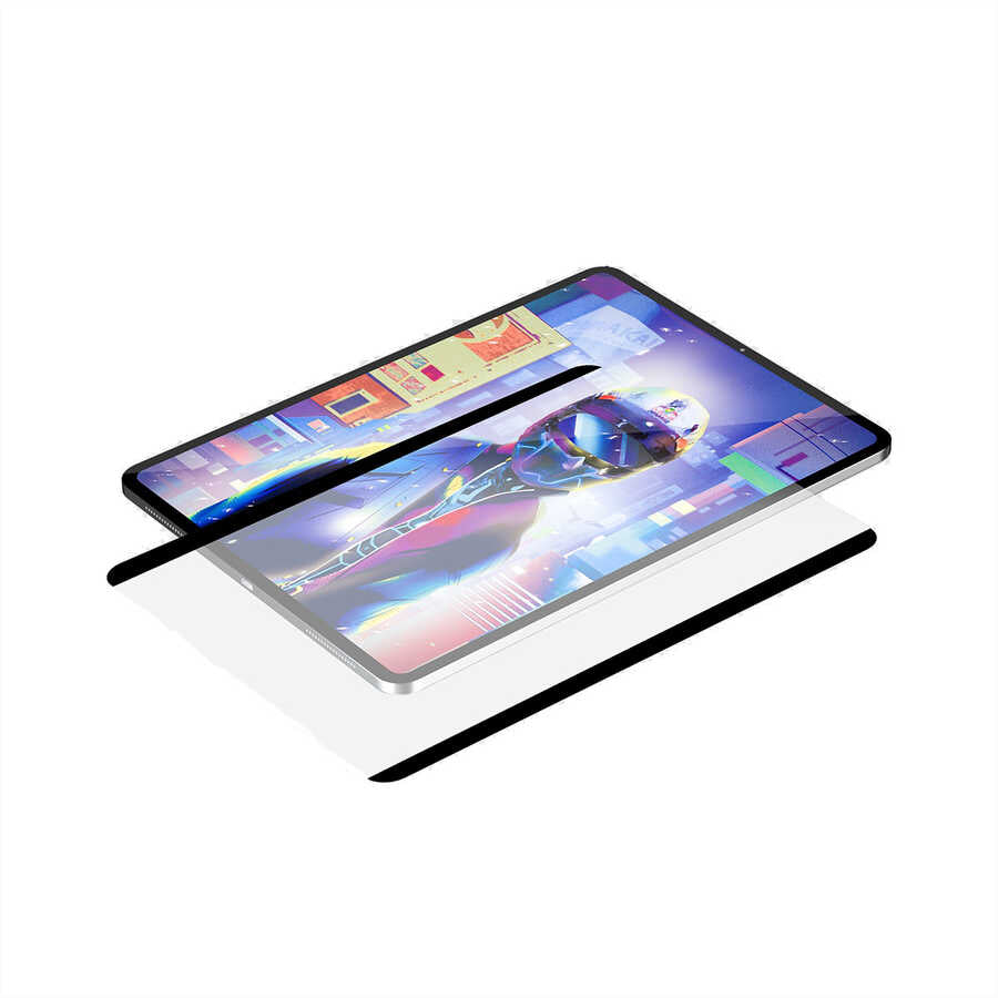 iPad 10.2 (8.Nesil) Wiwu Removable Mıknatıslı Ekran Koruyucu Siyah
