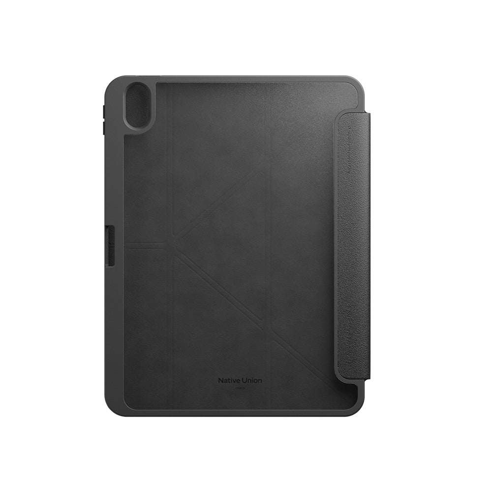 Apple iPad 10.9 2022 (10.Nesil) Native Union Active Serisi Katlanabilir Standlı Kılıf Siyah