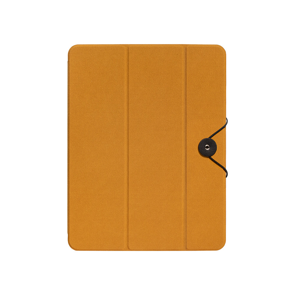 Apple iPad 11.Nesil 2025 Native Union W.F.A Folio Serisi Katlanabilir Standlı Tablet Kılıfı Turuncu