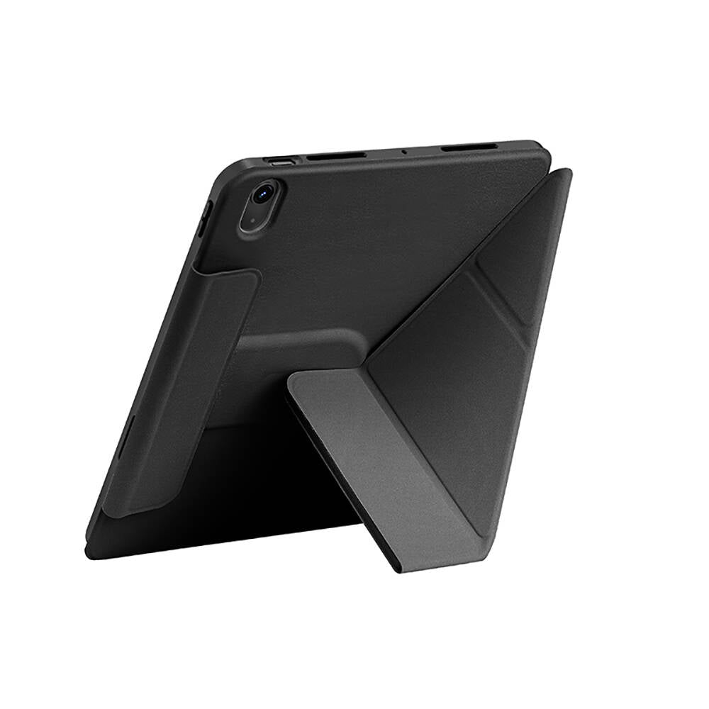 iPad Air 10.9 2020 (4.Nesil) Wiwu 360° Dönebilen Standlı Magnetik Koruyucu Tablet Kılıfı Siyah