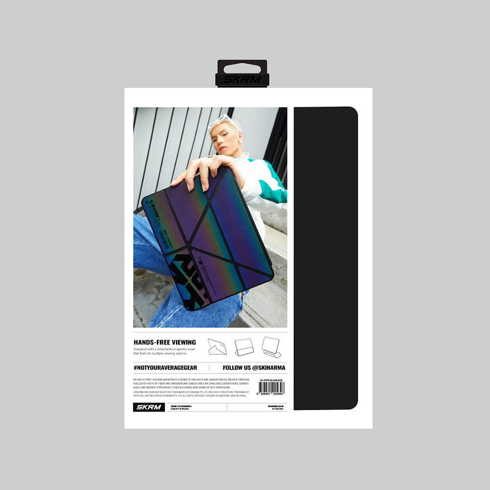 Apple iPad Air 11 2024 M2 Kılıf SkinArma Magnetik Yeni Nesil Kira Kobai Kılıf Colorful
