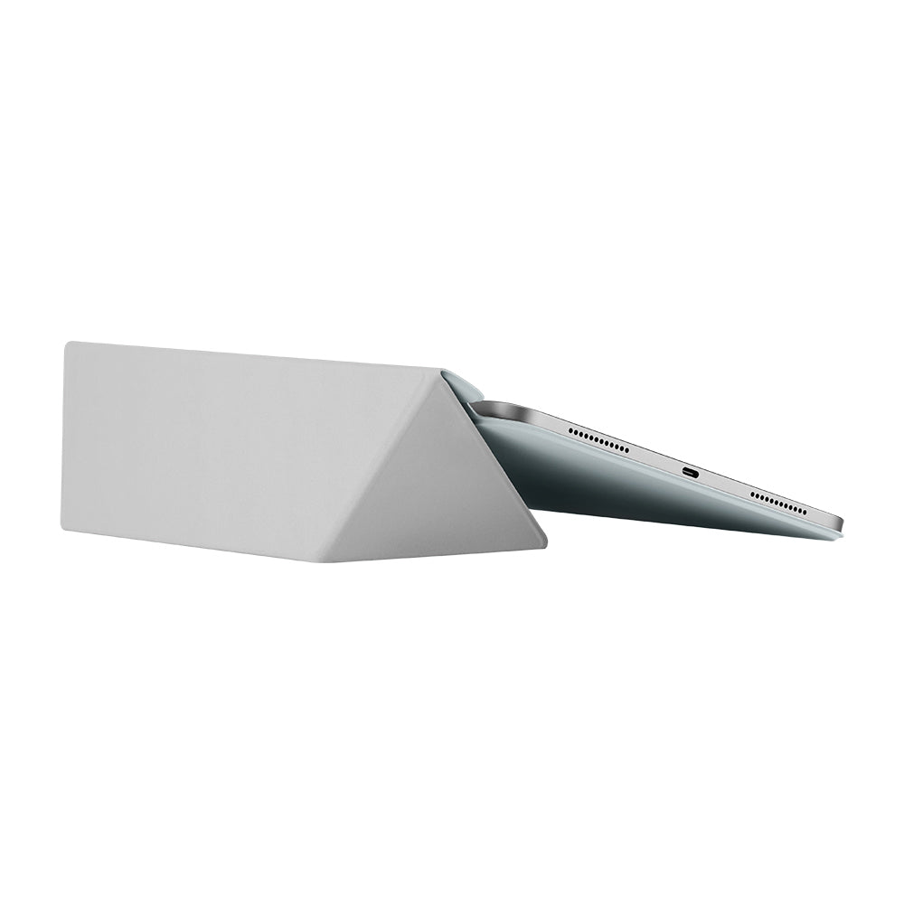 Apple iPad Air 11 2024 Pitaka Folio 3 Kalem Bölmeli Standlı Kılıf Mavi