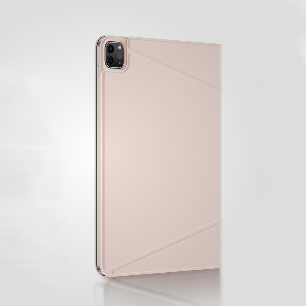Apple iPad Air 11 2025 M3 Amazingthing Matte Pro Mag Folio Katlanabilir Magnetik Standlı Kılıf Mavi