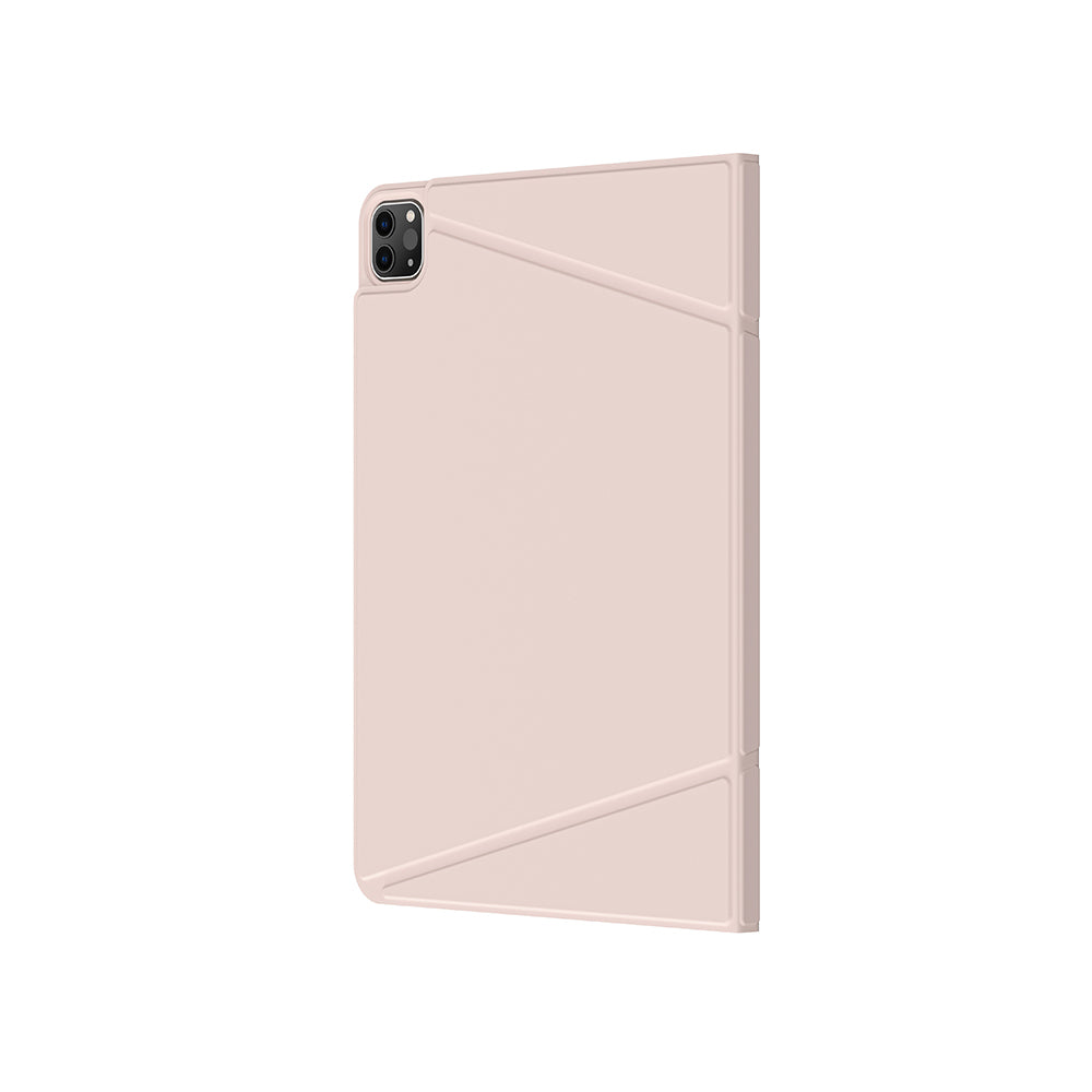 Apple iPad Air 11 2025 M3 Amazingthing Matte Pro Mag Folio Katlanabilir Magnetik Standlı Kılıf Mavi