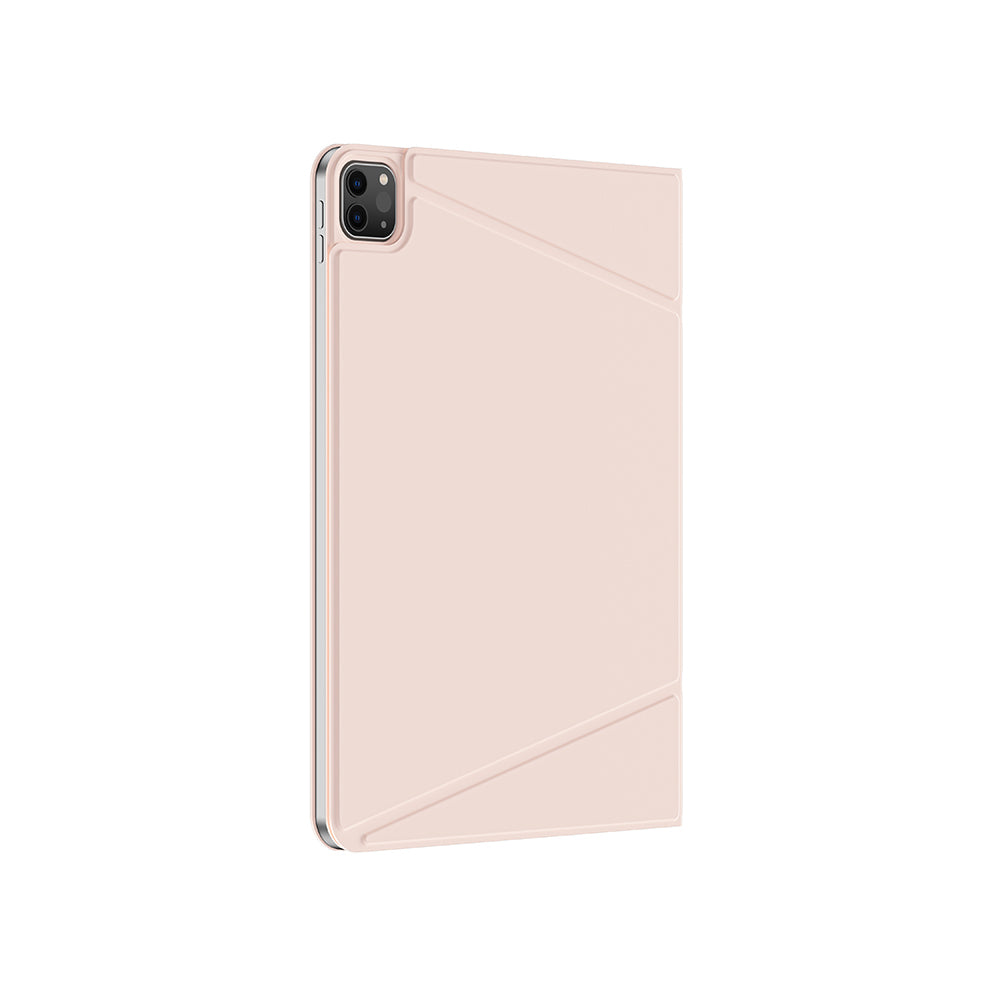 Apple iPad Air 11 2025 M3 Amazingthing Matte Pro Mag Folio Katlanabilir Magnetik Standlı Kılıf Mavi