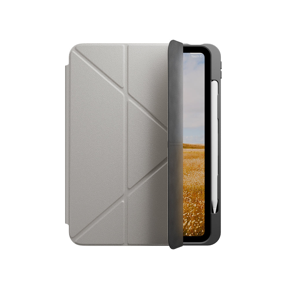 Apple iPad Air 11 2025 M3 Native Union Active Serisi Katlanabilir Standlı Kılıf Krem