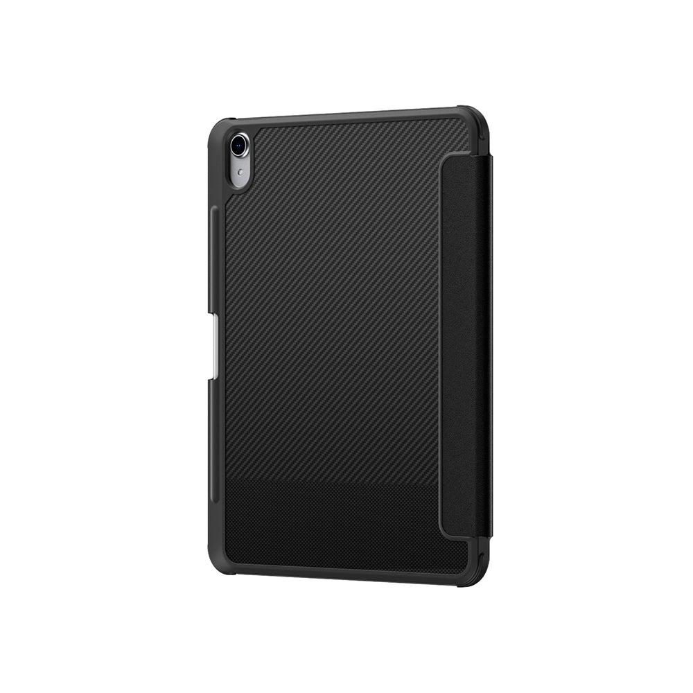 Apple iPad Air 11 2026 M4 Amazingthing Titan Max Serisi Katlanabilir Standlı Kılıf Siyah Karbon
