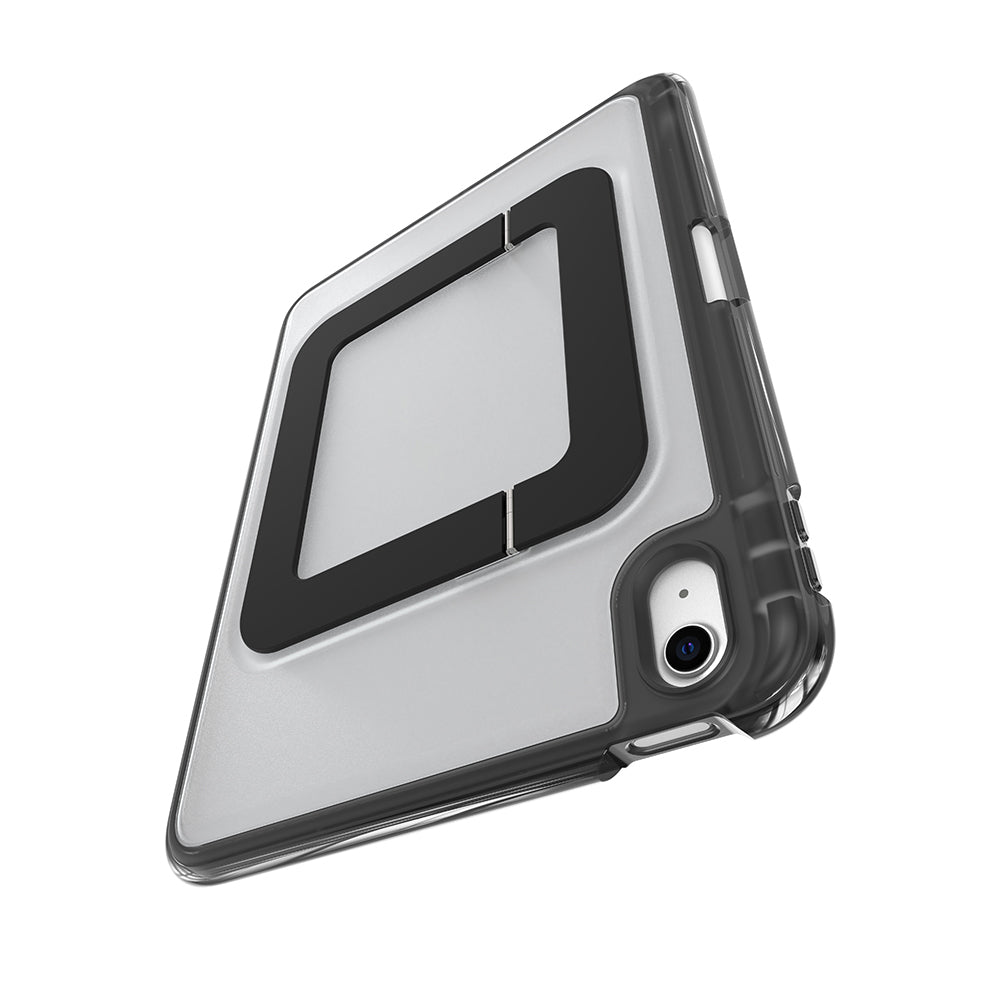 Apple iPad Air 11 2026 M4 Mutural AeroShield Serisi Kalem Bölmeli Airbag Tasarımlı Standlı Tablet Kılıfı Siyah