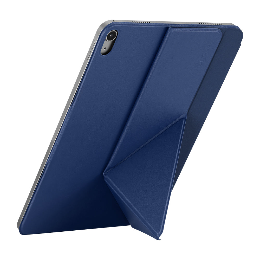 Apple iPad Air 13 2024 Pitaka Folio 3 Kalem Bölmeli Standlı Kılıf Lacivert