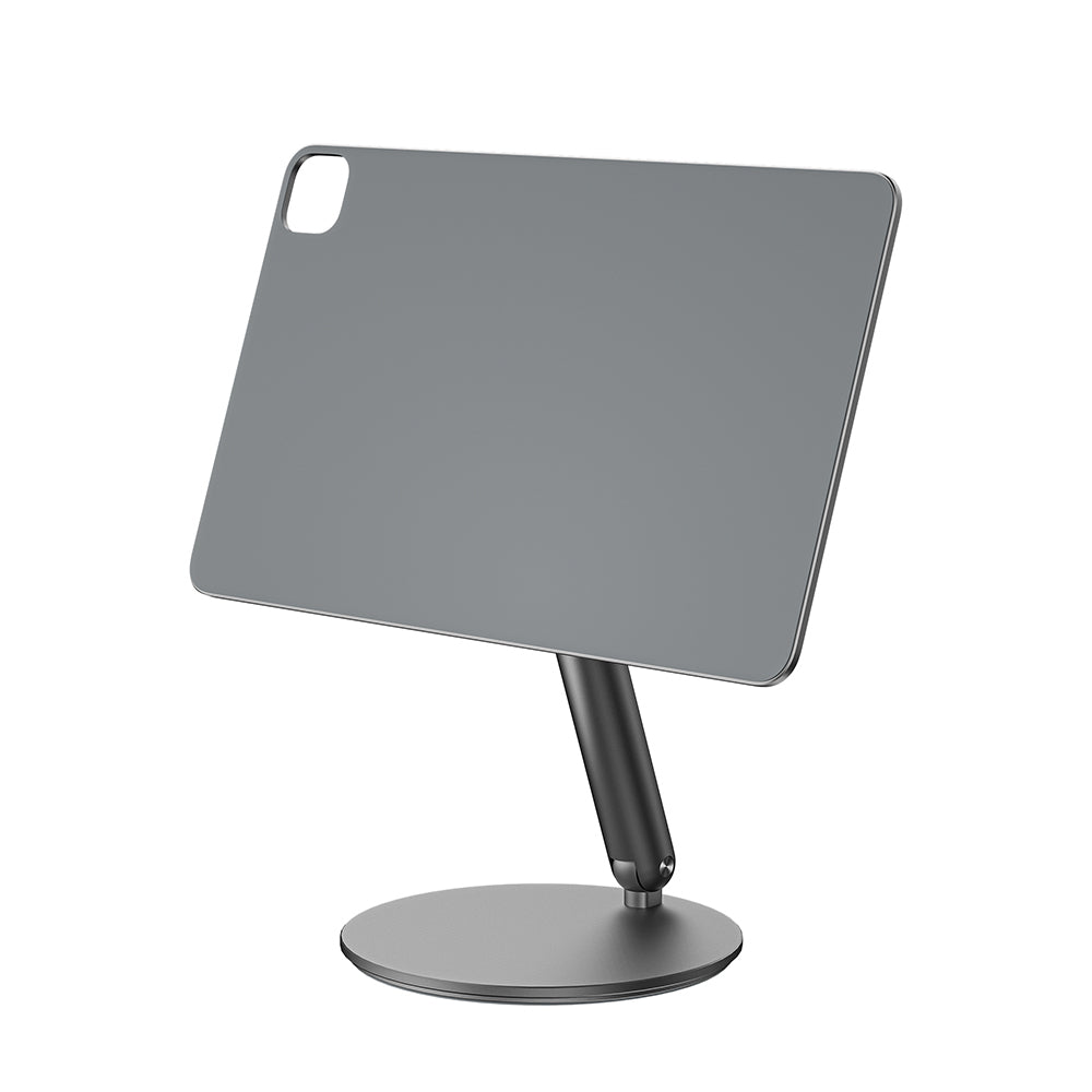 Apple iPad Air 13 2025 M3 Wiwu ZM-310 360 Derece Dönebilen Magnetik Başlıklı Tablet Standı Gri