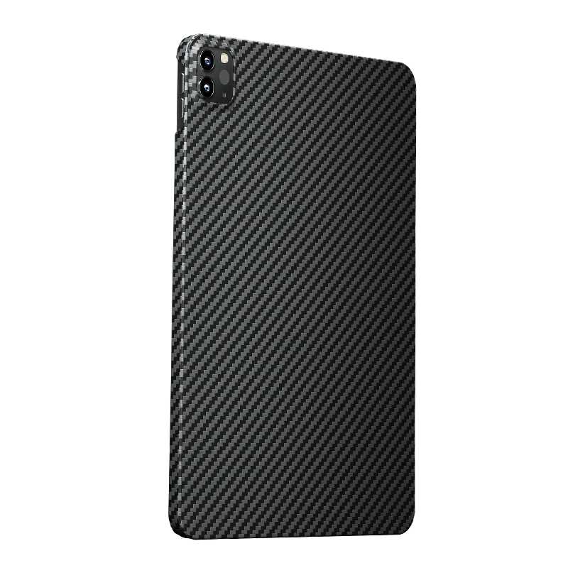 iPad Pro 11 2021 (3.Nesil) Kılıf Benks Essential Kevlar Karbon Fiber Kılıf Siyah