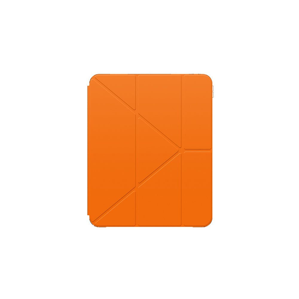 Apple iPad Pro 11 2024 Amazingthing Minimal Serisi Katlanabilir Standlı Kılıf Turuncu