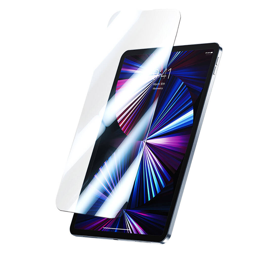 iPad Pro 11 2024 Benks OKR Glass Warrior HD Parlak Ekran Koruyucu Şeffaf