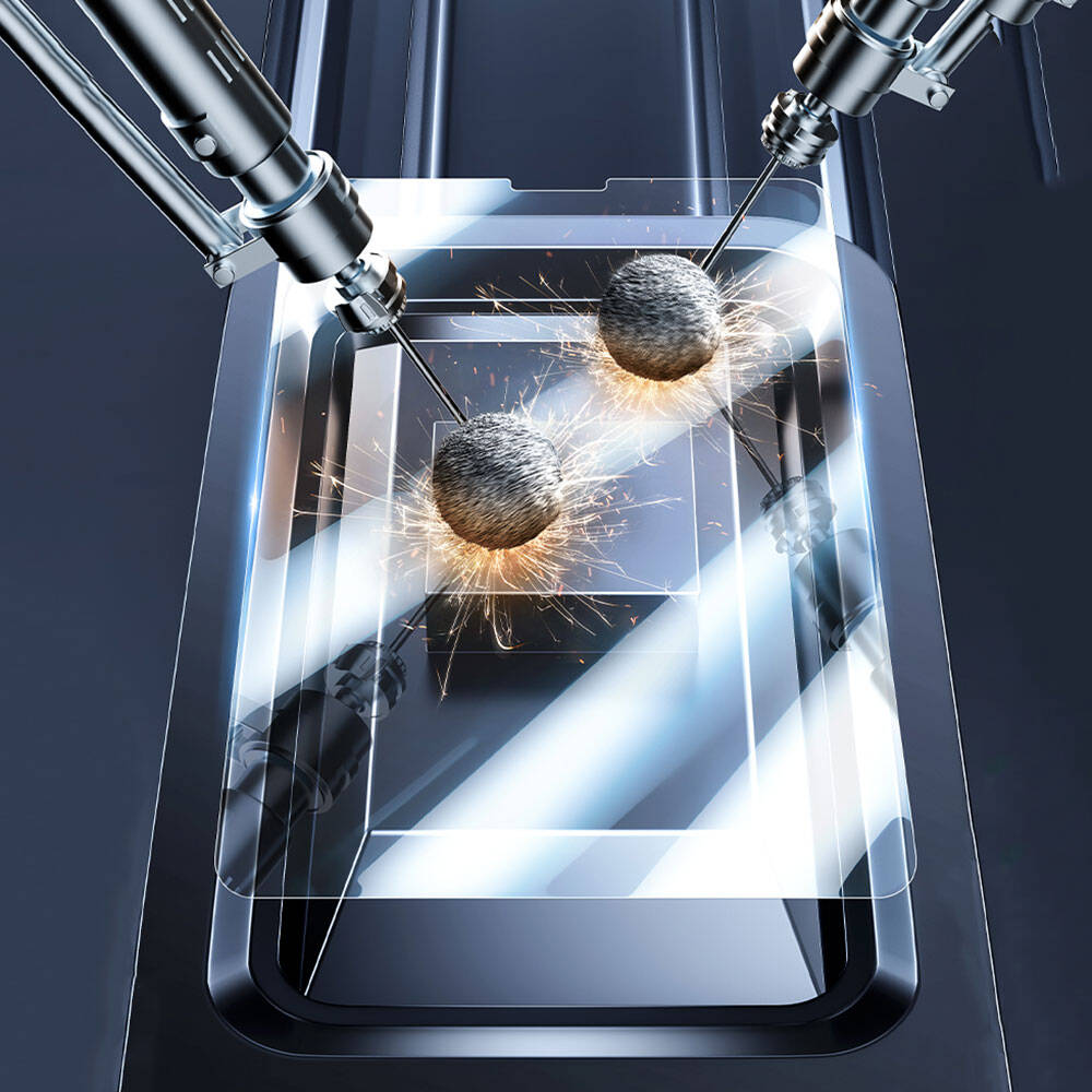 iPad Pro 11 2024 Benks OKR Glass Warrior HD Parlak Ekran Koruyucu Şeffaf