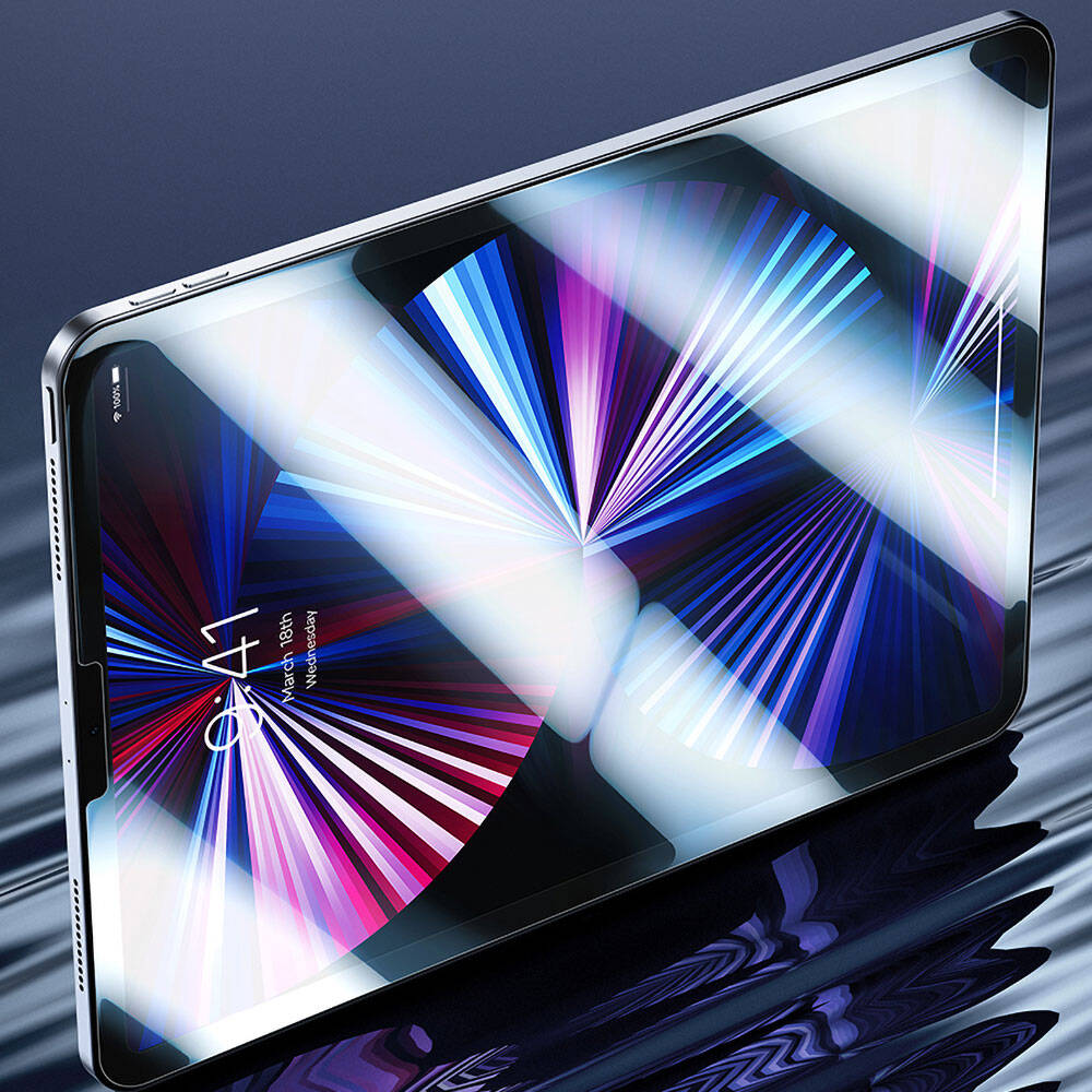 iPad Pro 11 2024 Benks OKR Glass Warrior HD Parlak Ekran Koruyucu Şeffaf