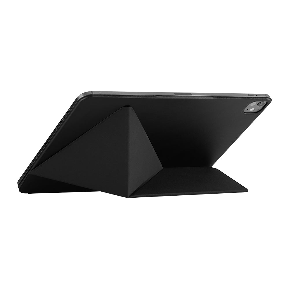 Apple iPad Pro 11 2024 Pitaka Folio 3 Kalem Bölmeli Standlı Kılıf Siyah