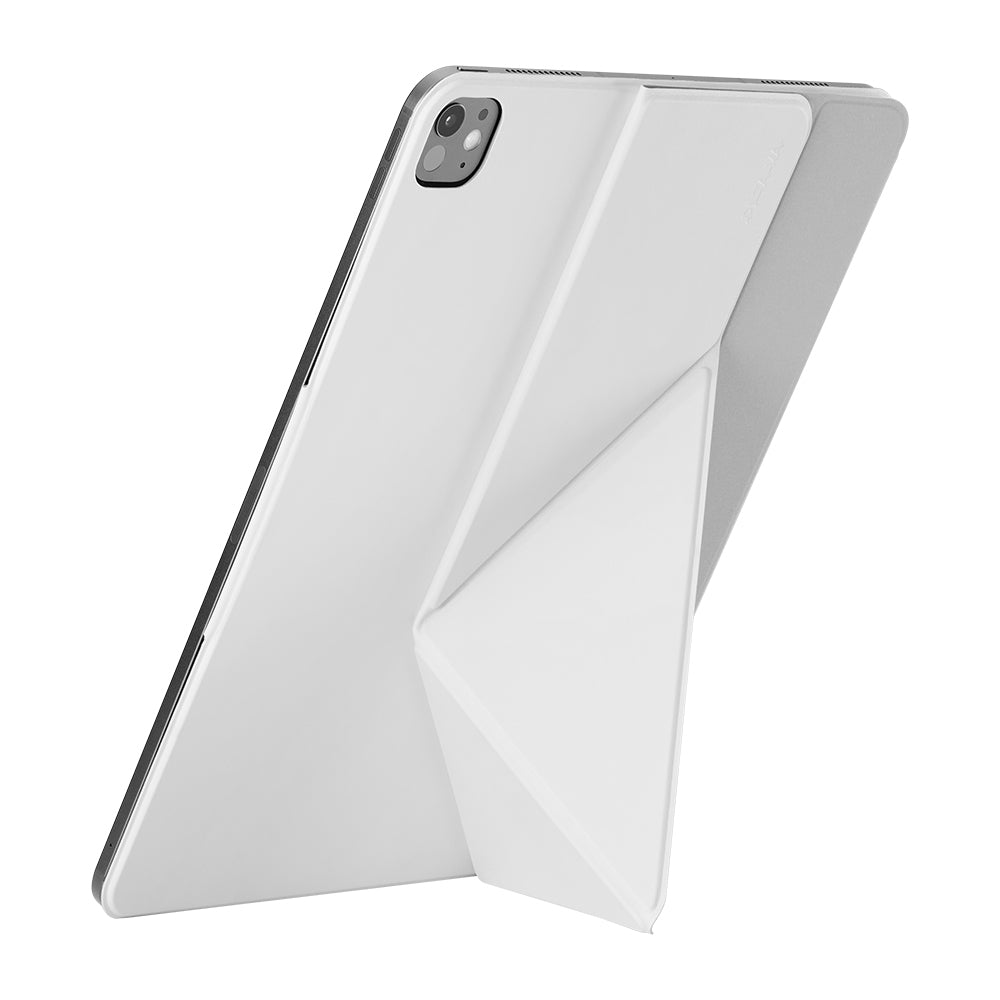 Apple iPad Pro 11 2025 M5 Pitaka Folio 3 Kalem Bölmeli Standlı Kılıf Beyaz