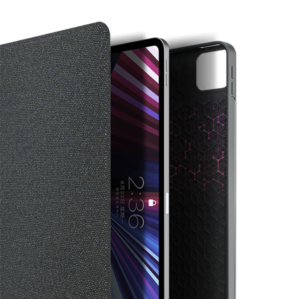 Apple iPad Pro 13 2025 M5 Wiwu Mag Touch Klavyeli Standlı Kılıf Siyah