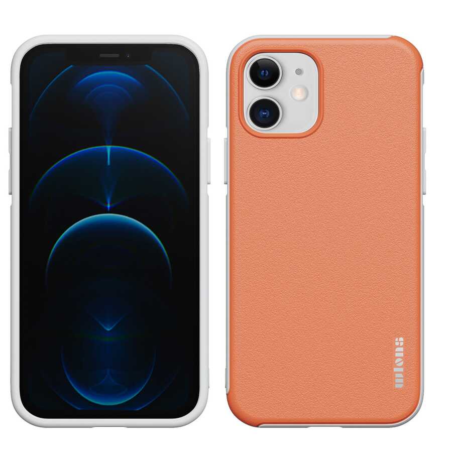 iPhone 11 Kılıf Wlons Hill Kılıf Turuncu