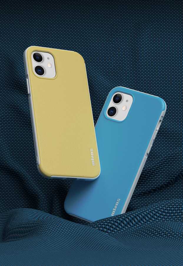 iPhone 11 Kılıf Wlons Hill Kılıf Beyaz