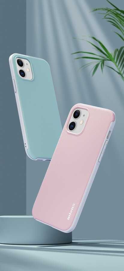 iPhone 11 Kılıf Wlons Hill Kılıf Beyaz