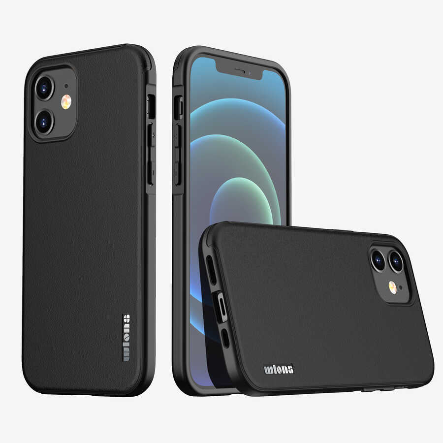 iPhone 11 Kılıf Wlons Hill Kılıf Siyah
