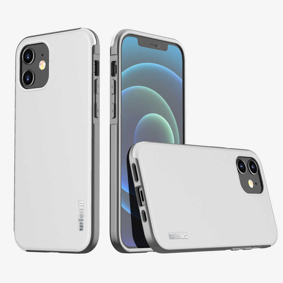 iPhone 11 Kılıf Wlons Hill Kılıf Beyaz