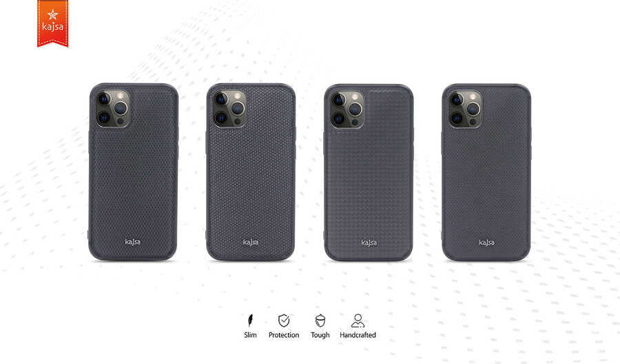 iPhone 12 Kılıf Kajsa Preppie Serisi Dark Kılıf NO3