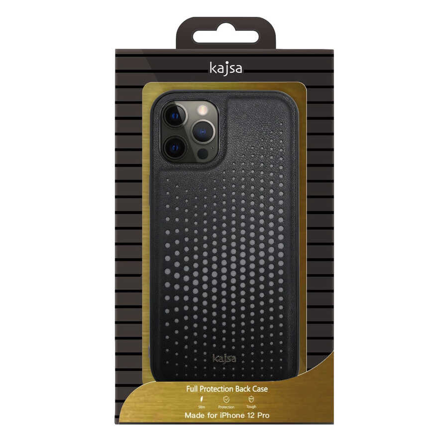 iPhone 12 Kılıf Kajsa Splendid Serisi Circle Kılıf Yeşil