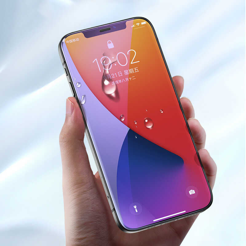 iPhone 12 Pro Benks KR Pro Anti-Bluelight Ekran Koruyucu Siyah